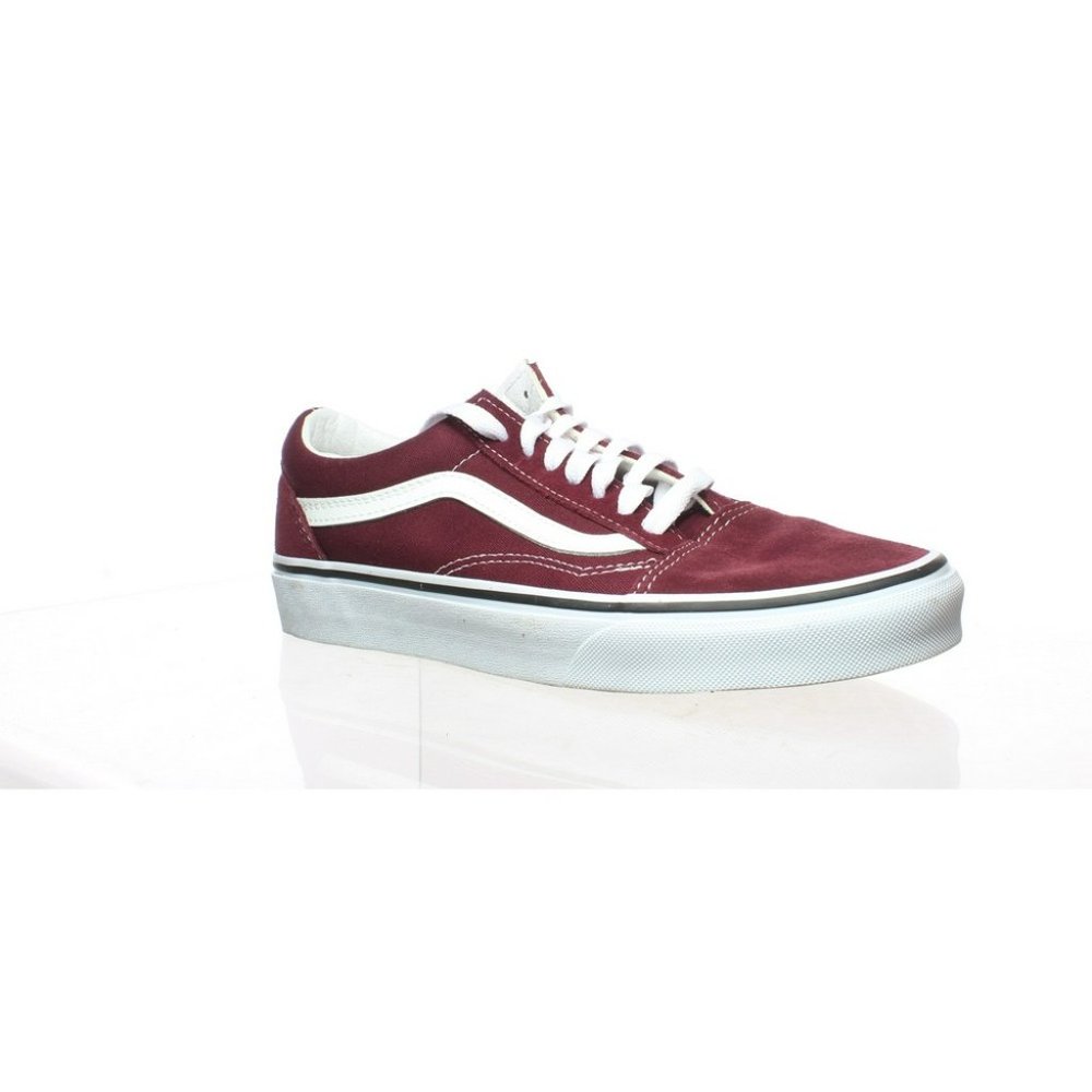 VANS Women's Ward Lo Sneaker (Burgandy)